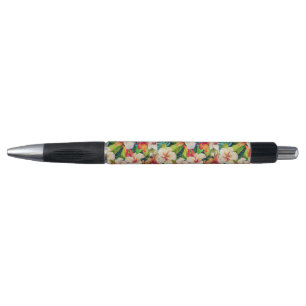Stylo Style de peinture à l'huile florale tropicale