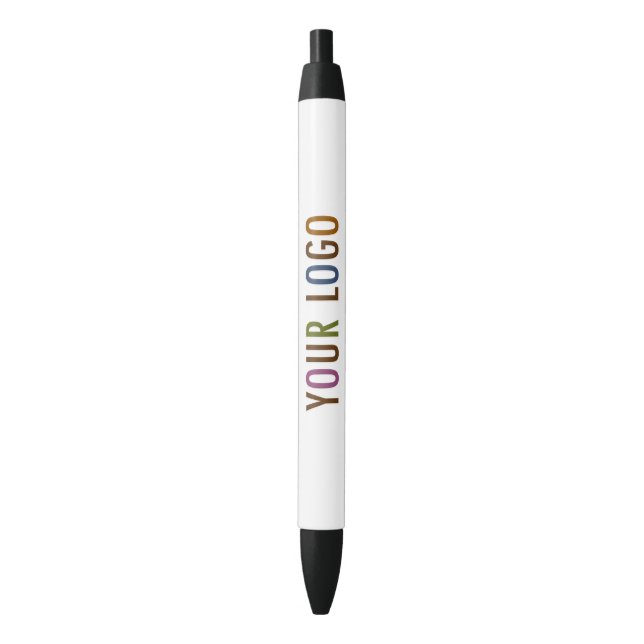 Stylo sur mesure en plastique avec logo d'entrepri (devant Vertical)