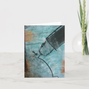 Stylo technique, par Brad Hines, Carte pour notes 