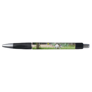 Stylo Tête effrayée drôle de Fox Terrier,
