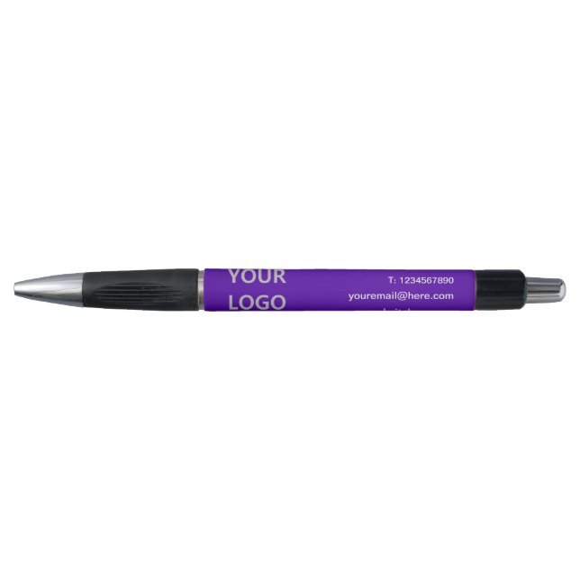 Stylo texte personnalisé pour votre entreprise (Devant)