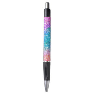 Stylo Texture de Parties scintillant colorée Imprimer