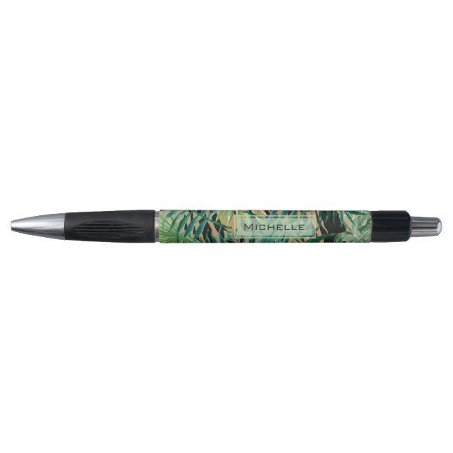 Stylo Tiger Stripes Jungle Camouflage Personalised (Devant)