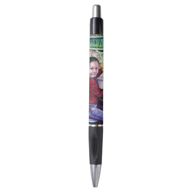 Stylo Toutes les bonnes filles reçoivent de la crème gla (Devant (Vertical))