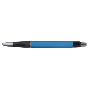 Stylo Un carré bleu encadré d'une bordure blanche,