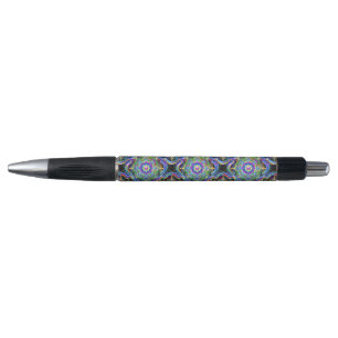 Stylo Univers Mandala Couleurs Psychédéliques