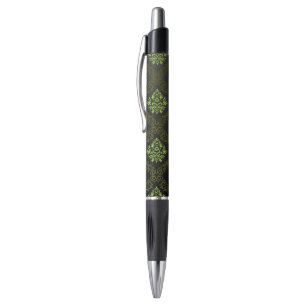 Stylo Vert floral de papier peint