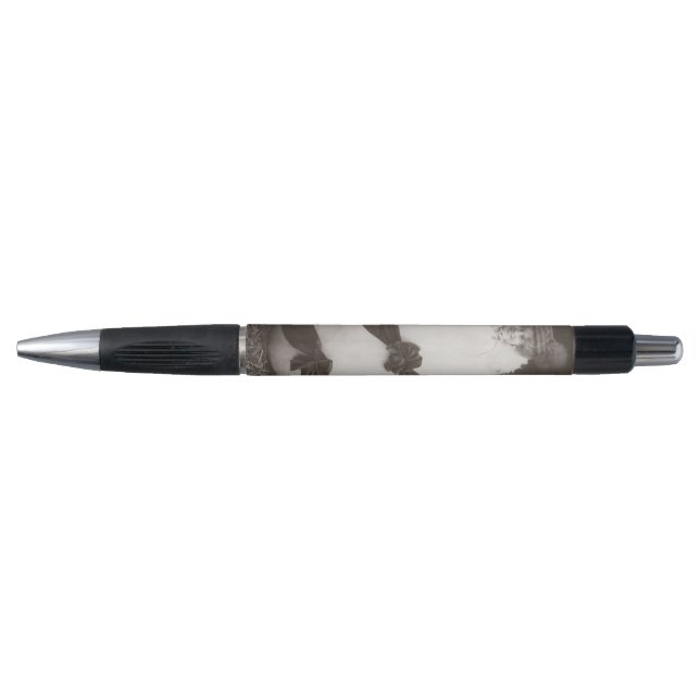 Stylo Vintage Dame aux oeufs de Pâques (Devant)