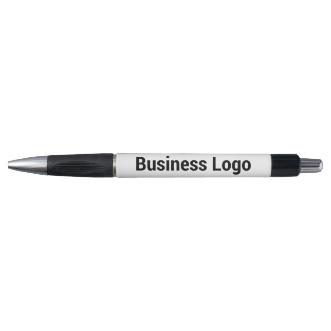 Stylo White Professional Small Business Logo Company (Devant)
