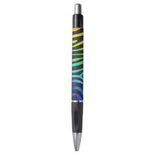 Stylo Zebra Black et Rainbow Print