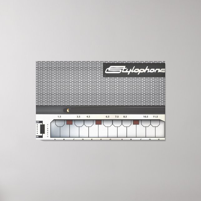 Stylophone Canvas Print (Front)