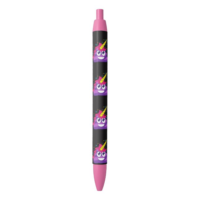 Stylos de dunette d'Emoji de licorne (devant Vertical)