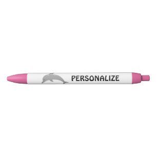 Stylos d'écriture personnalisés du logo dauphin