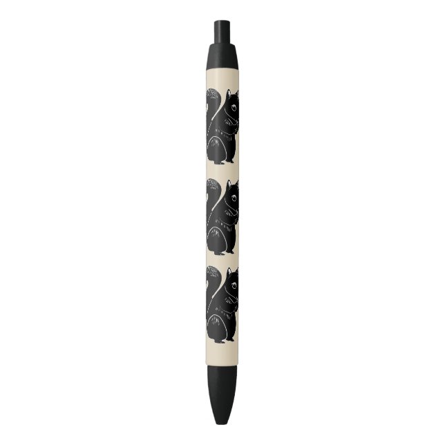 Stylos d'écureuils noirs (devant Vertical)