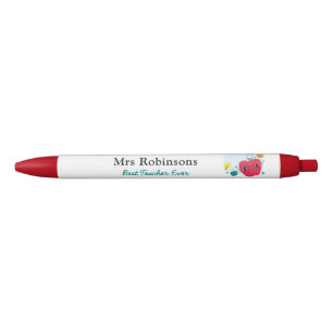 Stylos d'enseignant Personnalisé Cute Apple Statio