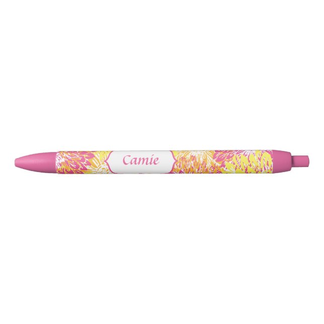 Stylos floraux customisés d'écriture (Devant)