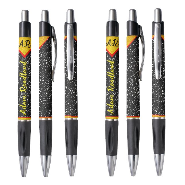 Stylos personnalisés avec monogramme initial en gr (Elegant personalized pens
Luxury monogram name)
