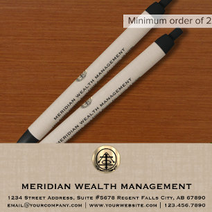 Stylos personnalisés pour les professionnels finan
