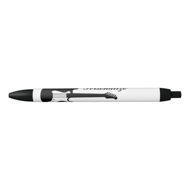 Stylos sur mesure pour un joueur de guitare électr (Devant)