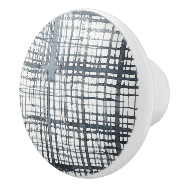 Stylus - Check Pattern Ceramic Knob (Right)