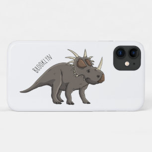 Styracosaurus cartoon illustration  iPhone 11 case