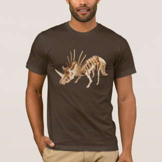 Styracosaurus Dinosaur Skeleton #1 T-Shirt