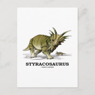 Styracosaurus Postcard