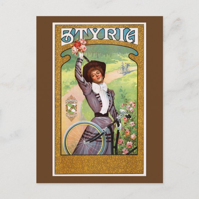 Styria, Austria Vintage Postcard (Front)