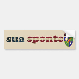 SUA SPONTE 3rd Ranger Battalion Bumper Sticker