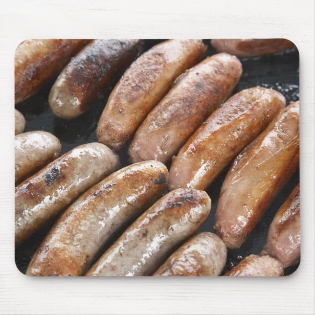 Suasages on Barbeque Mouse Pad (Front)