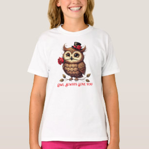 suave owl Valentine's Day T-Shirt