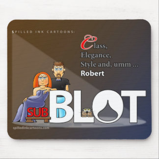 Sub Blot Mouse Pad
