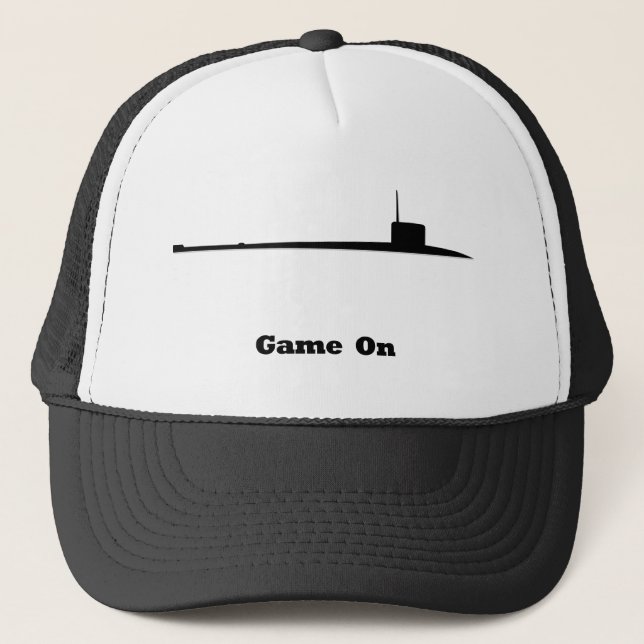 Sub Game On Trucker Hat (Front)