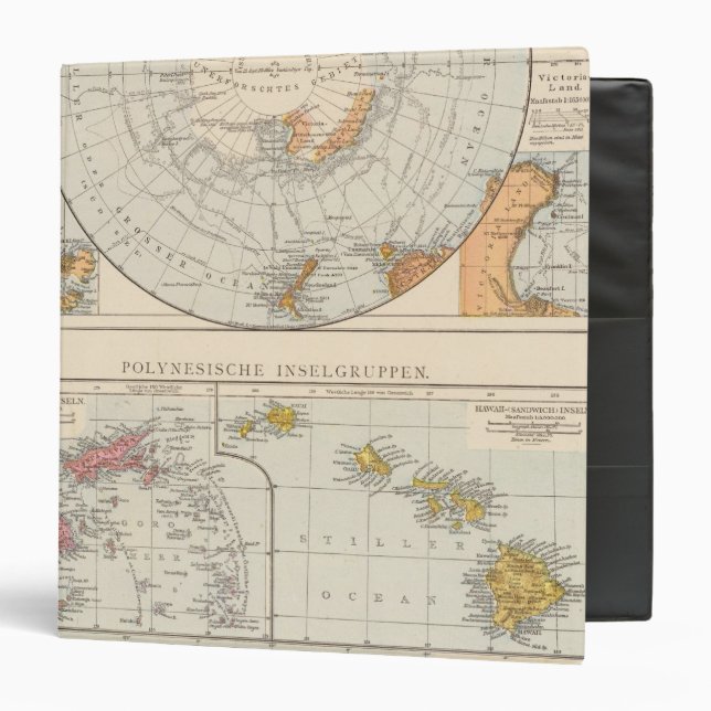 Sub Polar region and Polynesia Binder (Front/Inside)
