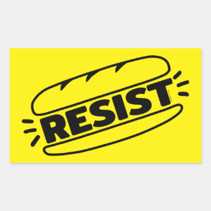Sub Sandwich Resist Fascism Sticker