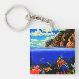 Suba Dude at Black Rock Keychain
