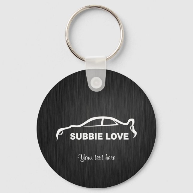 Subbie STI Key-Chain Keychain (Front)
