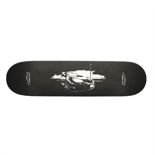 skateboard with carbon fiber