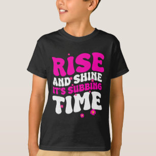 Subbing Teacher Planer School Cl Substitute Teache T-Shirt