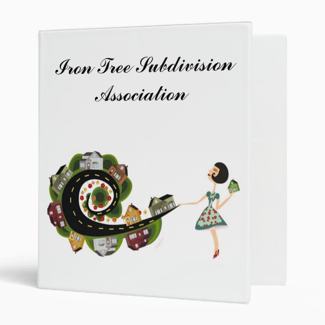 Subdivision Association Juggling Act Binder (Front/Inside)