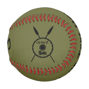 Subdued Maccabee Shield And Spears Baseball