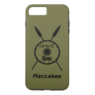 Subdued Maccabee Shield And Spears Case-Mate iPhone Case