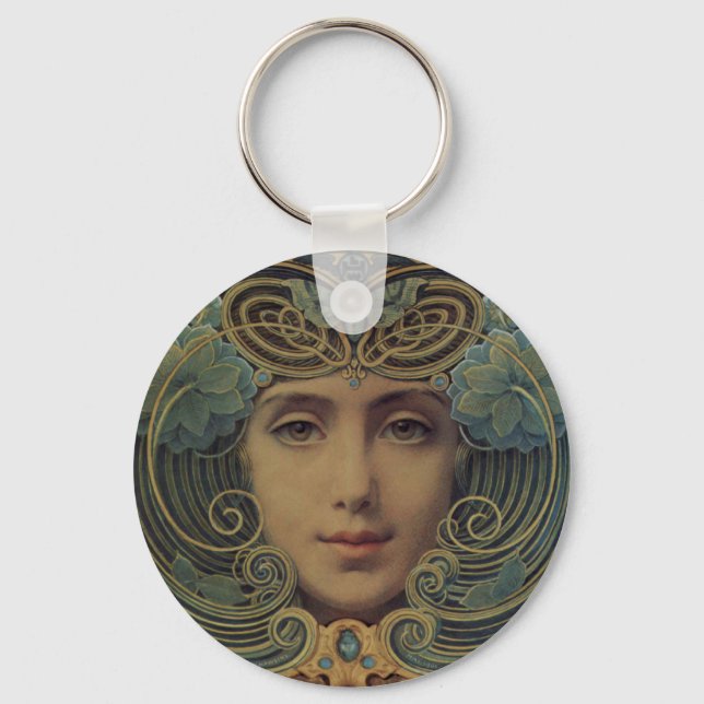 Subjects on Golden Reason Keychain (Front)