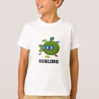 Sublime Funny Submarine Fruit Lime Pun