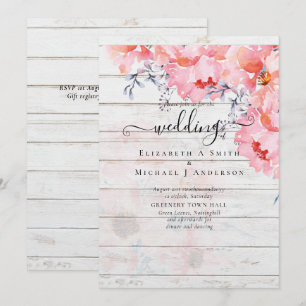 Sublime Pink Blossoms WEDDING SUITE - BUDGET
