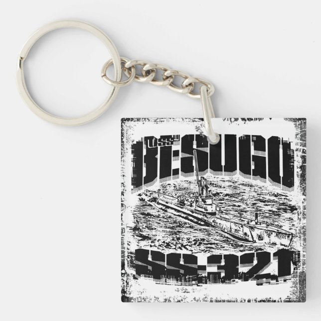 Submarine Besugo Acrylic Keychain (Front)