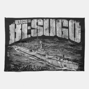 Submarine Besugo Kitchen Towels