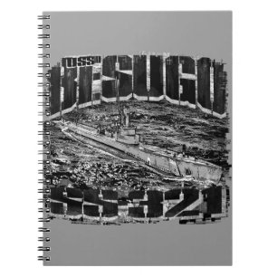 Submarine Besugo Spiral Photo Notebook