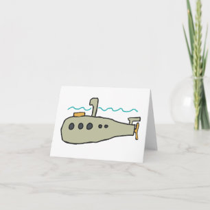 Submarine Card