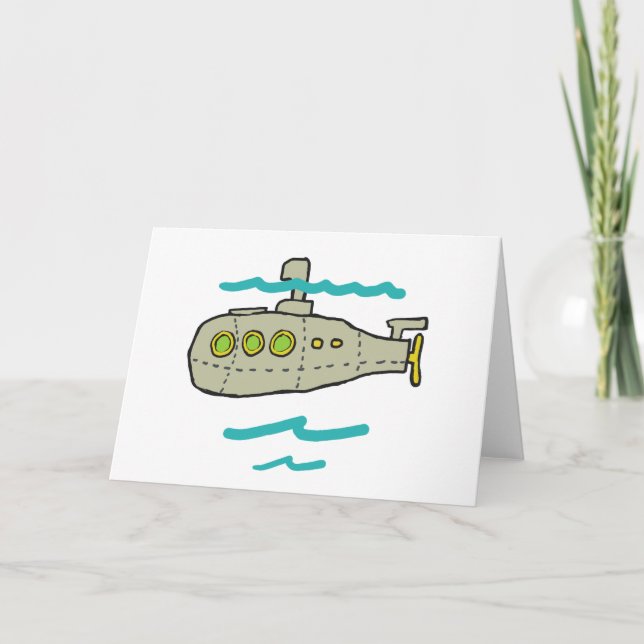 Submarine Card (Front)